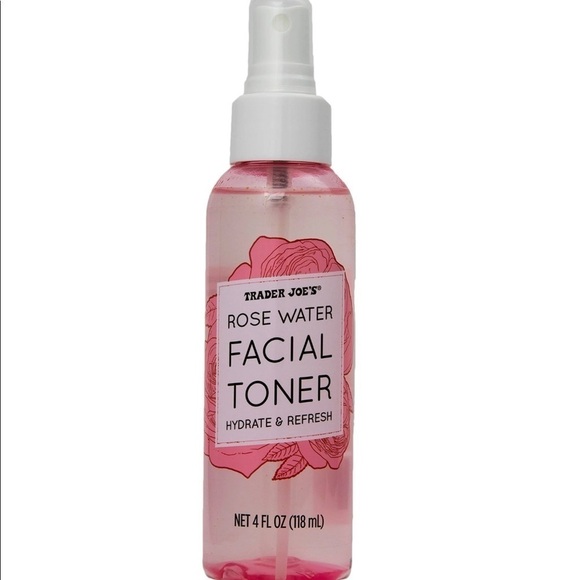Trader Joe’s Rose Water Facial Toner 4 Fl Oz Hydrate and Refresh - Picture 2 of 8